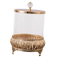 Magideal - Frascos De Vidrio Con Tapa, Tarro De Almacenamiento Para Dulces, Decoración, Almacenamiento, Condimento, Soporte Para Azúcar, Exhibición Decorativa De L