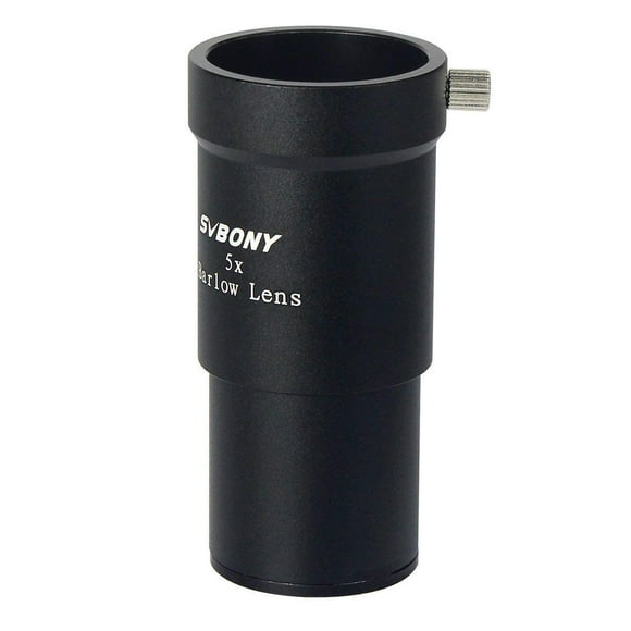 Lente Barlow para telescopio SVBONY, accesorio para telescopio de 1,25 pulgadas
