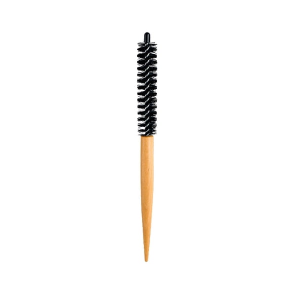 Cepillo de Pelo Redondo Pequeño, Mini Peine Redondo, Peine Circular Profesional, Cepillo de Peluquería, Peine de Rodillo Quiff para Estilista de Barba 20 mm