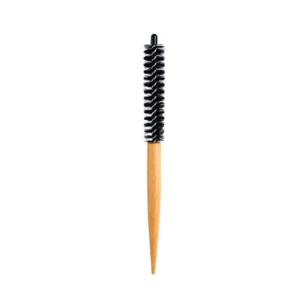 Cepillo de Pelo Redondo Pequeño, Mini Peine Redondo, Peine Circular Profesional, Cepillo de Peluquería, Peine de Rodillo Quiff para Estilista de Barba 20 mm