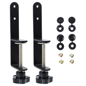 Magideal - Abrazaderas De Mesa Para Montaje En Escritorio, Clips De Fijación De Metal, Abrazaderas De Fijación, Soporte De Pie Para Mesa De 1- 5Cm Para Cocina Ca