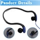 thumbnail image 4 of Auriculares con control por cable y montaje trasero para deportes al aire libre, running, ciclismo, conducción ósea, 4 of 5