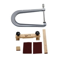 Magideal - Abrazadera Para Boca De Guitarra Con Tornillo Nivelador, Fácil De Usar, Herramienta De Reparación De Puente De Guitarra De 7 ""De Largo Para Guitarras