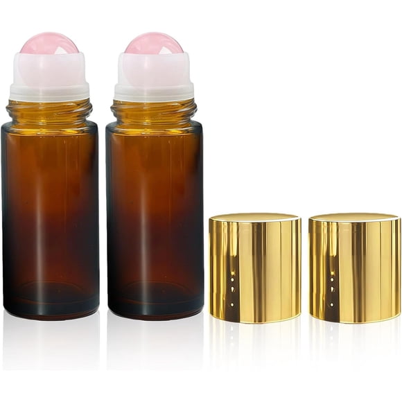 Botellas Roll On Warmify 2 Unidades 50 ml Cuarzo Rosa