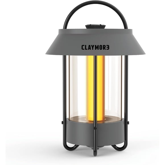 Lámpara Claymore Selene Gris Oscuro 660 lm Recargable