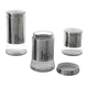 thumbnail image 4 of Set X3 Envases Almacenamiento Cocina Frascos Café Azucar Té Gris, 4 of 4