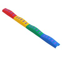 Magideal - Coordinación Habilidades Motoras Escalones Para Niños Antideslizantes Múltiples Formas De Jugar Promover El Equilibrio Vigas De Equilibrio Para Niños 4 Recto