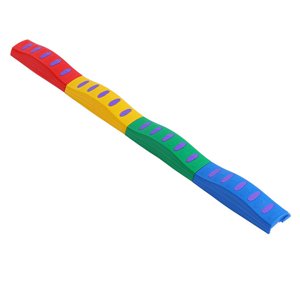 Magideal - Coordinación Habilidades Motoras Escalones Para Niños Antideslizantes Múltiples Formas De Jugar Promover El Equilibrio Vigas De Equilibrio Para Niños 4 Recto