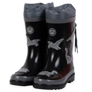 Bota Agua Niño Negro Pillin