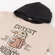 thumbnail image 3 of Polerón Cerrado Niño Hoodie Cutest Bounty Beige Star Wars, 3 of 3