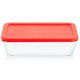 thumbnail image 3 of Vaso rectangular Pyrex Simply Store para almacenamiento de alimentos, 6 tazas, 3 of 3