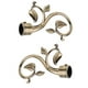 thumbnail image 2 of 1 Par De Remates Decorativos Para Postes/varillas, Cabezales, Tapas, Kits De Varillas, Bronce, 2 of 3