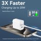 thumbnail image 3 of Cargador USB C Aworld de 20 W para iPhone 15 Pro Max con cable, 3 of 7