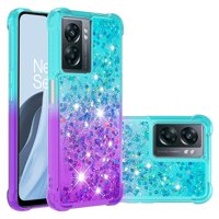 Foxdock - Funda Para Oneplus Nord N300 Con Diseño Gradiente Y Brillo Líquido Antigolpes Tpu