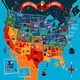 thumbnail image 1 of Arte de lienzo Oopsy Daisy "America The Beautiful" 61 × 46 cm, 1 of 1
