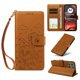 thumbnail image 1 of Funda Cartera para Motorola Moto G15/G15 Power Perro Cachorro Grabado con Tarjetas Soporte Correa Marrón, 1 of 6