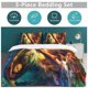 thumbnail image 5 of Attack On Titan Quilt Set Thicken Soft 3 Pieces Bedding Set All Season Duvet Cove with 2 Pillowcases for Adult Women Girls Teens Home Room Decor, 5 of 5