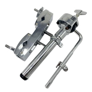 Bothyi - Soporte De Metal Para Tom Individual, Soporte Para Batería, Juego De Batería De Actuación Musical, Varilla Corta Con Abrazadera