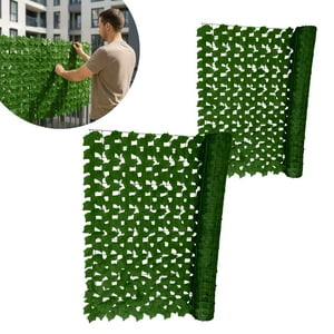 Genérico - X2 Malla Hojas Artificial Decoracion Jardin Enredadera 3X1M