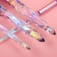 thumbnail image 3 of Juego de 10 brochas de maquillaje con mango transparente de cristal, brocha para base, corrector y sombra de ojos., 3 of 6
