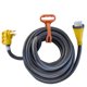 thumbnail image 1 of Cable de Alimentación para RV Buffalo Tools CORDP5030 50A 30 pies Twist Amarillo, 1 of 4