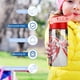 thumbnail image 5 of MeteoroBotella de Agua con Tapa Pop Top de Un Toque, Acero Inoxidable, a Prueba de Fugas, para Deportes, Botella Infantil rosa 12 oz, 5 of 6