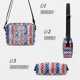 thumbnail image 5 of Bolso bandolera pequeño hombro mujer Halloween Navidad cámara mano monedero cremallera bolsillo móvil, 5 of 6
