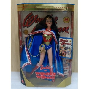 Muñeca Barbie Wonder Woman Mattel Edición Coleccionista