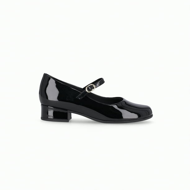 Zapato Mary Jane Mujer Negro/Charol 145 Piccadilly