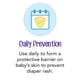 thumbnail image 4 of Crema para dermatitis del pañal Desitin Daily Defense, 118 ml, 13% de óxido de zinc, 4 of 9