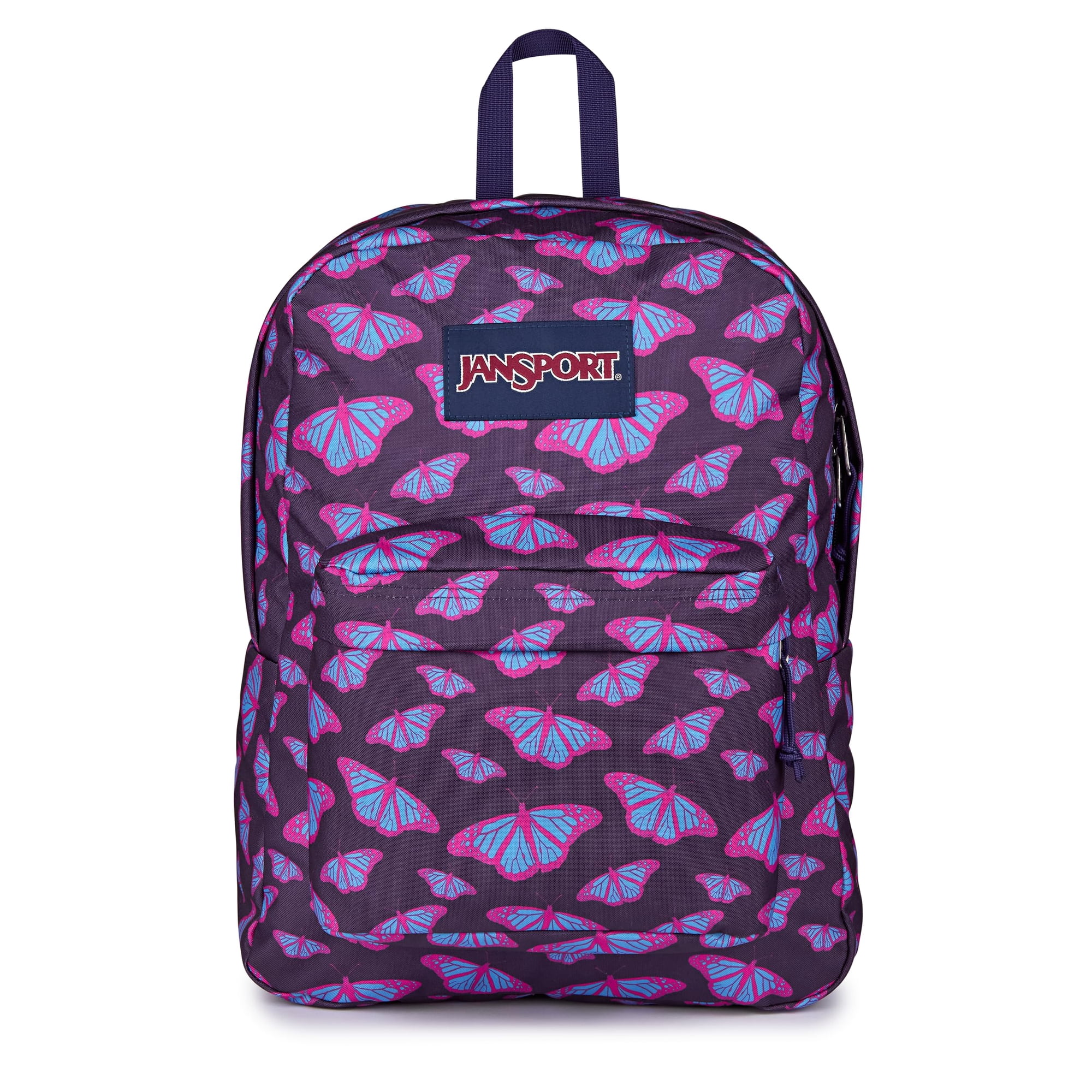 Mochila Jansport Superbreak One, Duradera Y Ligera, Color Morado