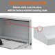 thumbnail image 3 of Bandeja de Acero Negra 46 x 41 x 24 cm – Caja de Almacenamiento Buyers Products, 3 of 4