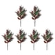 thumbnail image 2 of 6 Ramas De Frutos Rojos Artificiales De 16 Pulgadas Para Decoración Navideña, 2 of 5