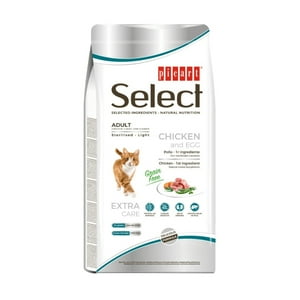 Select Cat - Select Gatos Adultos Esterilizados Light (Grain Free) 8 Kg.