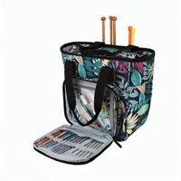 Genérico - Bolso Organizador De Hilos/Lana/Crochet/ Tejidos