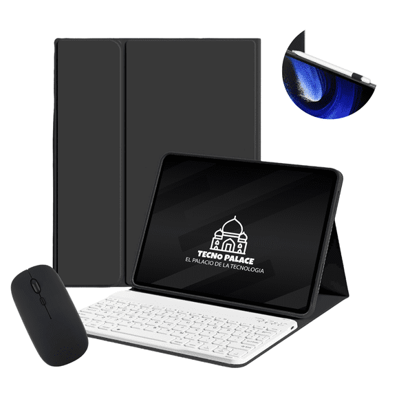 Funda Teclado + Mouse Para Lenovo M8 3Gen TB-8506 - 8 Pulg