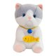 thumbnail image 2 of Gato De Peluche Animales De Peluche Figura De Peluche Suave Juguete Para La Decoración De La Habitación Cumplea?os Gris, 2 of 5
