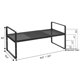 thumbnail image 2 of Estante para Gabinete DPZM 42‑69 cm Negro Expandible y Apilable, 2 of 6