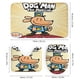 thumbnail image 3 of Juego de Cortina de Ducha 4 Piezas Desmarcar Hombre Perro, 3 of 6