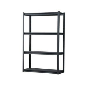 Igpro - Estante Metálico 4 Repisas Acero 152X100X35Cm Negro
