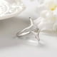 thumbnail image 3 of Anillo ballena ajustable plata 925, 3 of 3