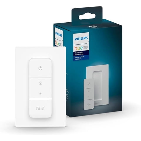 Interruptor Regulador Inteligente Philips Hue White, Paquete De 1 Con Control Remoto