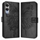 thumbnail image 5 of Funda Cartera Mariposa Para Samsung Galaxy S25 Edge Con Soporte Y Ranuras Para Tarjetas Negro, 5 of 5