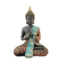 Genérico - Buda Meditación Buda Meditando Figura Decorativa Adorno