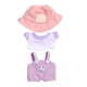 thumbnail image 2 of Ropa De Muñeca Para Muñecos De Peluche De 15cm, Ropa De Animales De Peluche DIY, Dibujos Animados De Moda, Violeta, 2 of 3