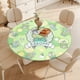 thumbnail image 4 of Keroppi-theme Fitted Round Tablecloths Elastic Edged Table Covers Waterproof Table Cloth for Kitchen Holiday Party Tables Decor 120cm, 4 of 6