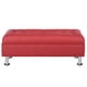 thumbnail image 1 of Banqueta Lisboa 2c Pu 12 Rojo, 1 of 5