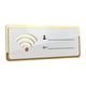 thumbnail image 2 of Letrero WiFi Pegatina Espejo Autoadhesivo Tablero De Anuncios Letrero Para Tienda De Hotel 8 Cm × 20 Cm, 2 of 5