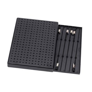 Magideal - Modelo De Soporte De Pulverización De Aerógrafo, Base De Soporte De Pintura, Con Clips, Herramientas De Modelado De Hobby, Soporte De Base De Clip De