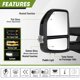 thumbnail image 2 of Espejos de Remolque Siziom para Ford F-150 2015-2020 Negro, 2 of 7